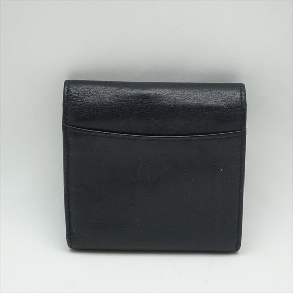 Gucci bifold wallet bamboo black leather - Picture 2 of 7